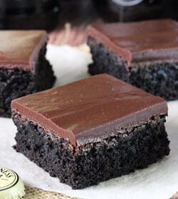 Image of Guinness Chocolate Brownies