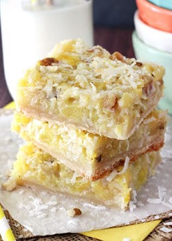 Pineapple Coconut Bars