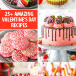 pinterest image for valentines day recipes