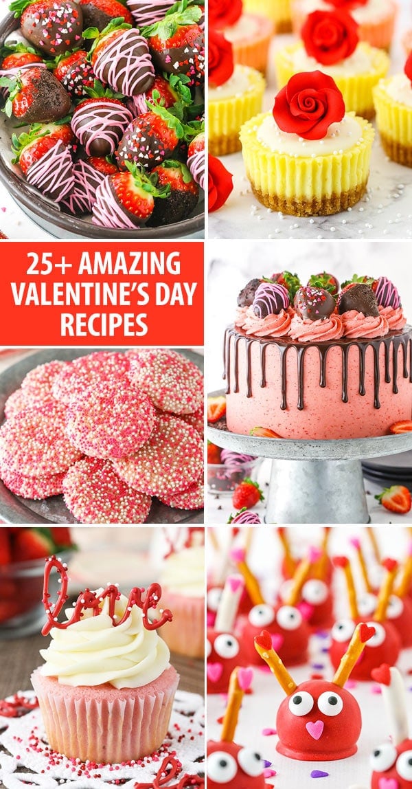 25 recettes incroyables pour le collage de la Saint-Valentin