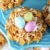 No Bake Coconut Caramel Nest Cookies