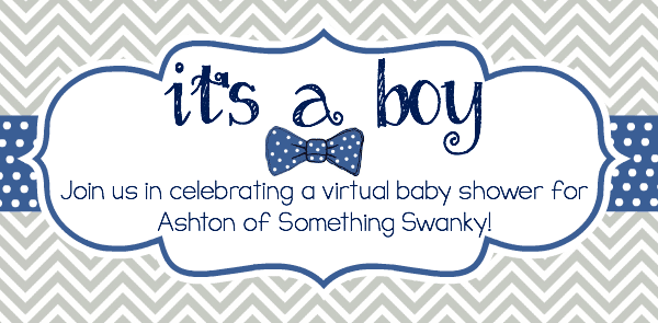 Ashton Baby Shower announcement