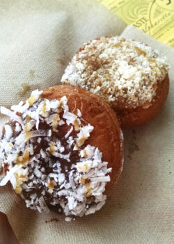 Two Donuts From the Taste of Alpharetta Festival