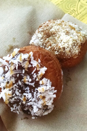 Two Donuts From the Taste of Alpharetta Festival