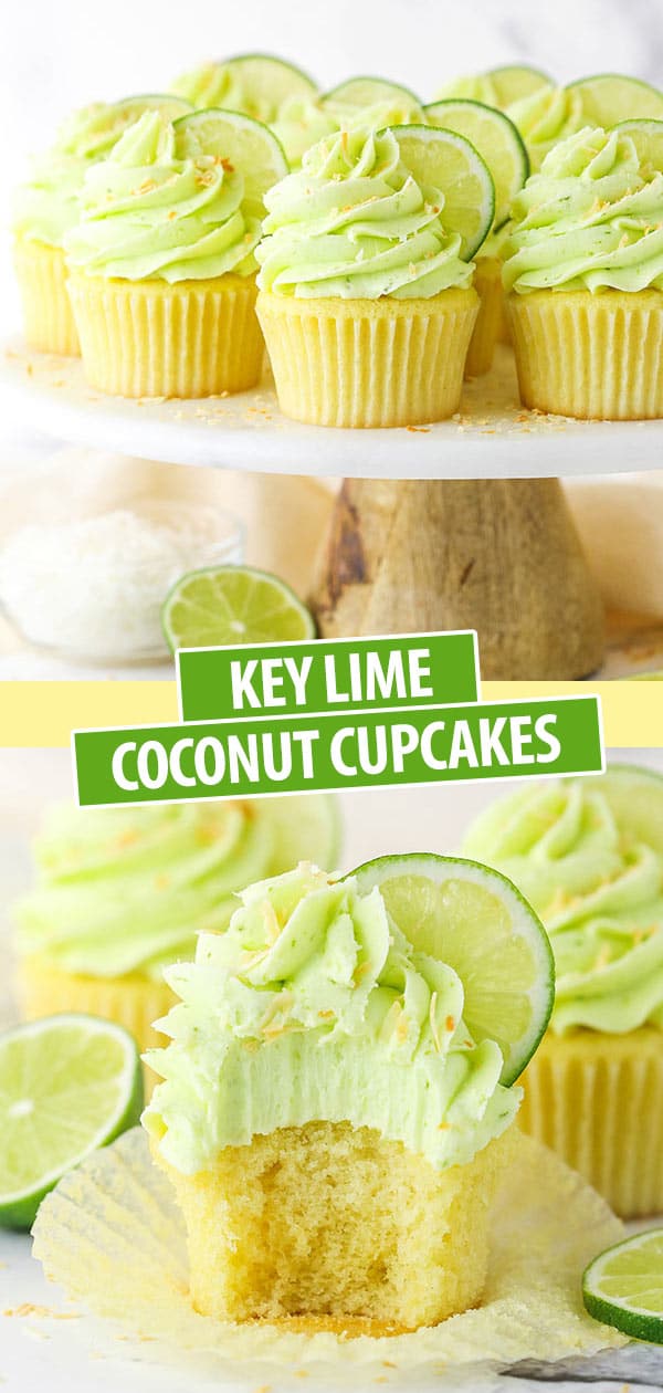 Key Lime Coconut Cupcakes Coconut Cream Cakes Key Lime Frosting
