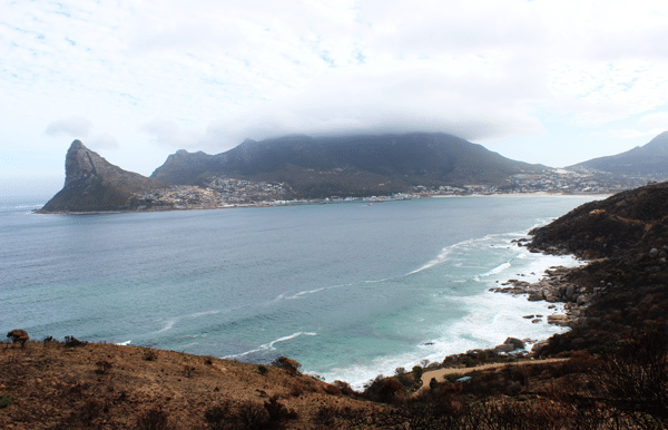 Houte Bay view from the right