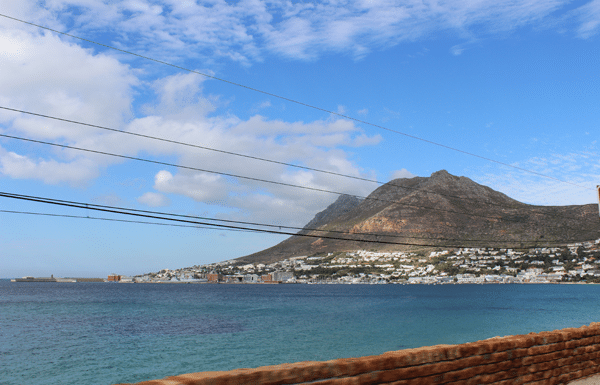 View as arriving at Simon's Town