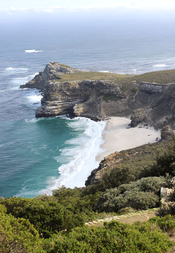 Dias beach overhead view