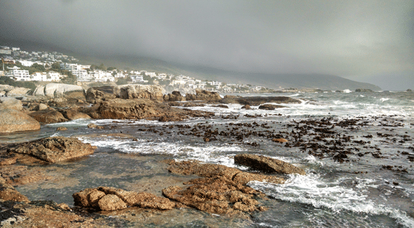 Camps Bay rocky beach