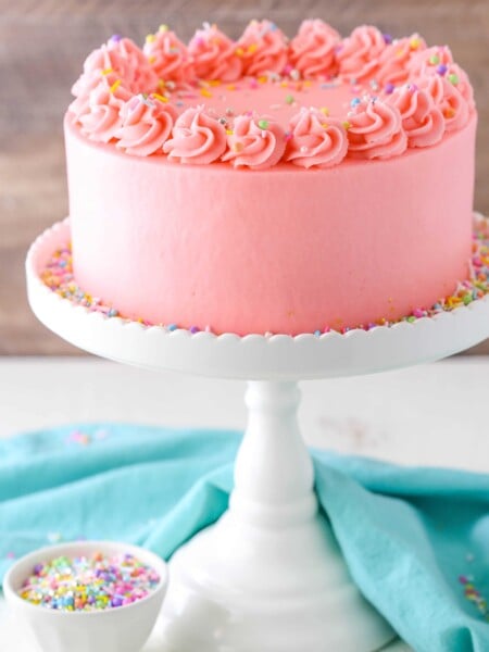 Photo of a perfectly frosted take