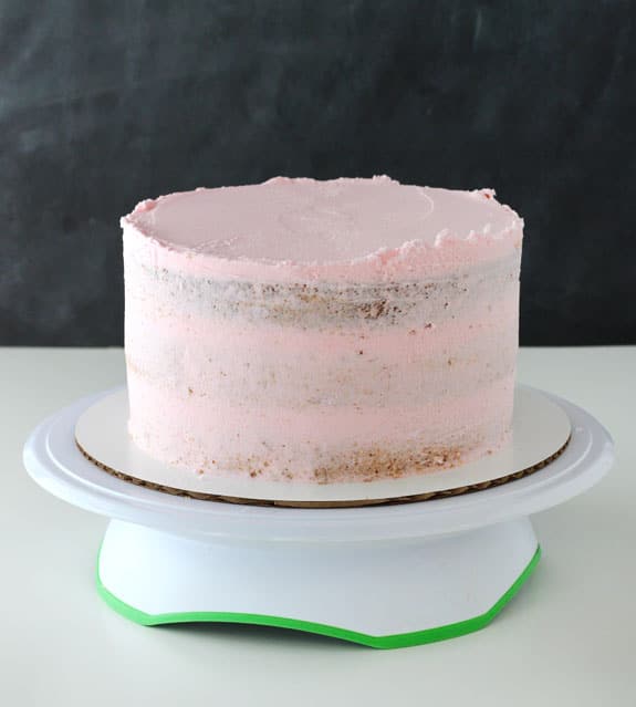 How To Frost A Cake With Buttercream Step By Step Tutorial Photos