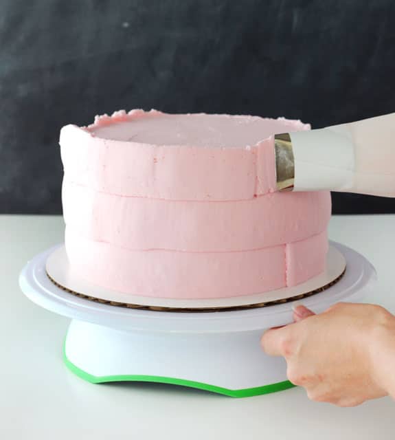 How to Crumb-Coat a Layer Cake