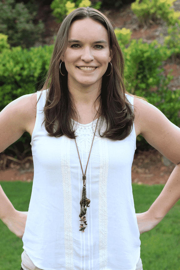 A White Blouse with Simple Lace Detailing in the Front