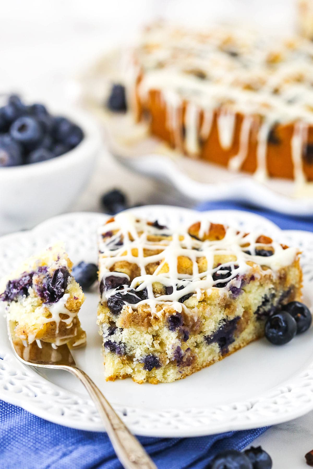 Blueberry Streusel Coffee Cake | Blueberry Coffee Cake Recipe