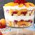 Raspberry Peach Sangria Trifle