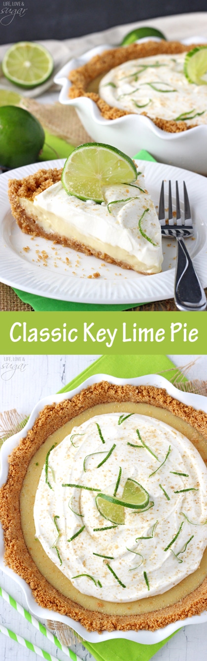 Key Lime Pie! Such a terrific, classic pie!