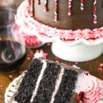 Red Wine Chocolate Cake image