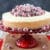 No Bake Sparkling Cranberry Orange Cheesecake