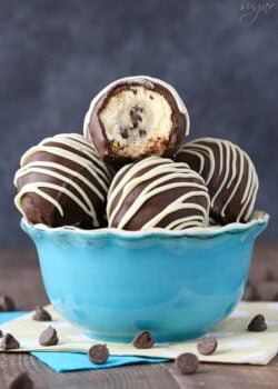 Image of Chocolate Chip Cookie Dough Cheesecake Balls