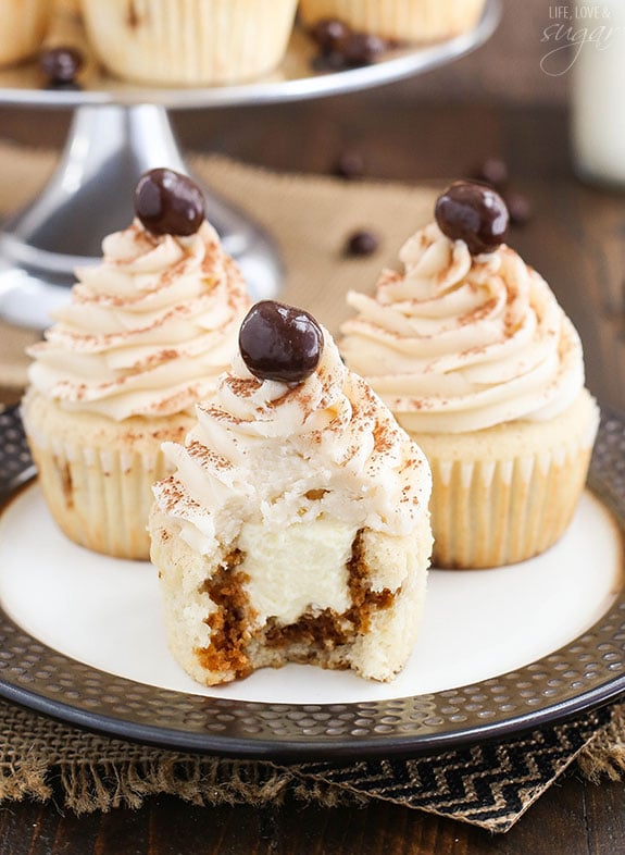 Tiramisu Cupcakes - Life Love and Sugar