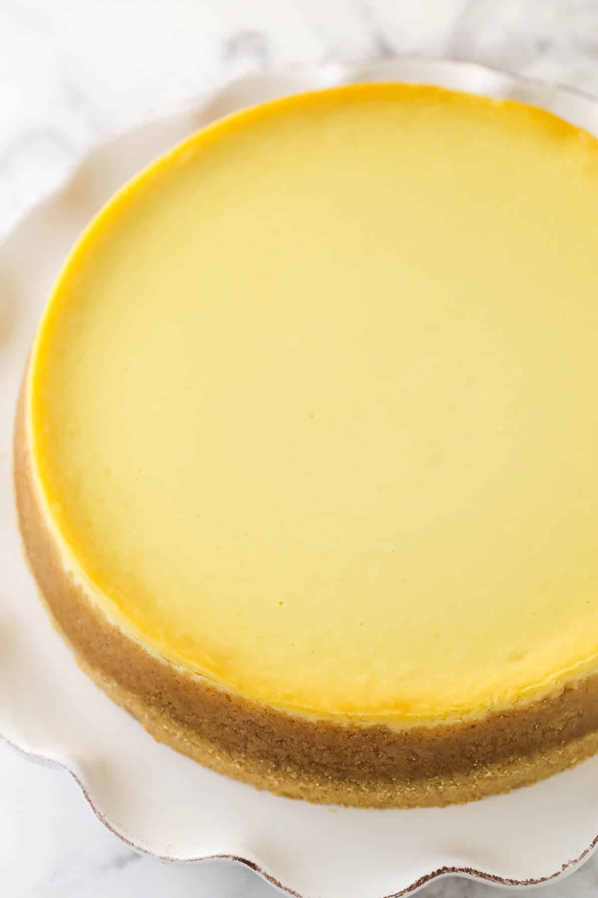 How to Bake Cheesecake in a Water Bath