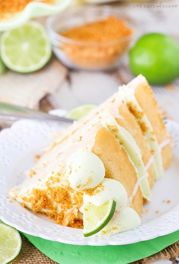 Homemade Key Lime Pie Layer Cake