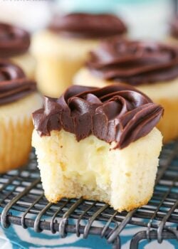 inside image of Boston Cream Pie Cupcakes