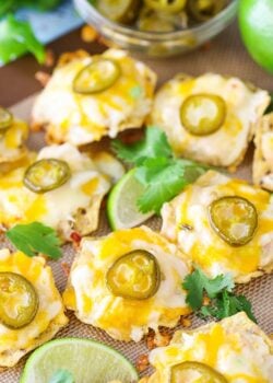 Overhead image of Shrimp and Crab Nachos