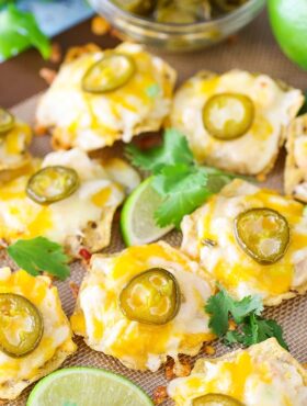 Overhead image of Shrimp and Crab Nachos