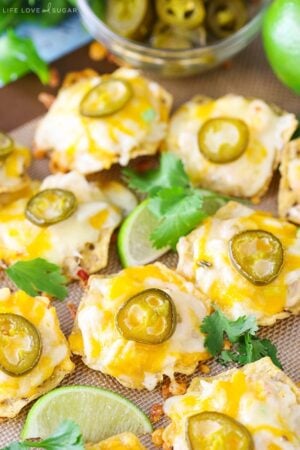 Overhead image of Shrimp and Crab Nachos