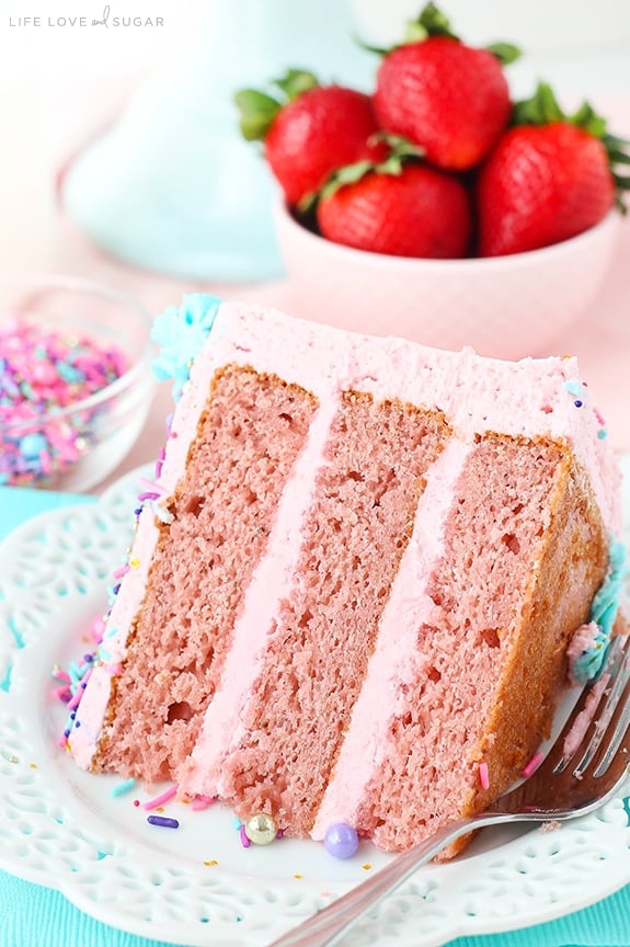 Strawberry Layer Cake recipe!