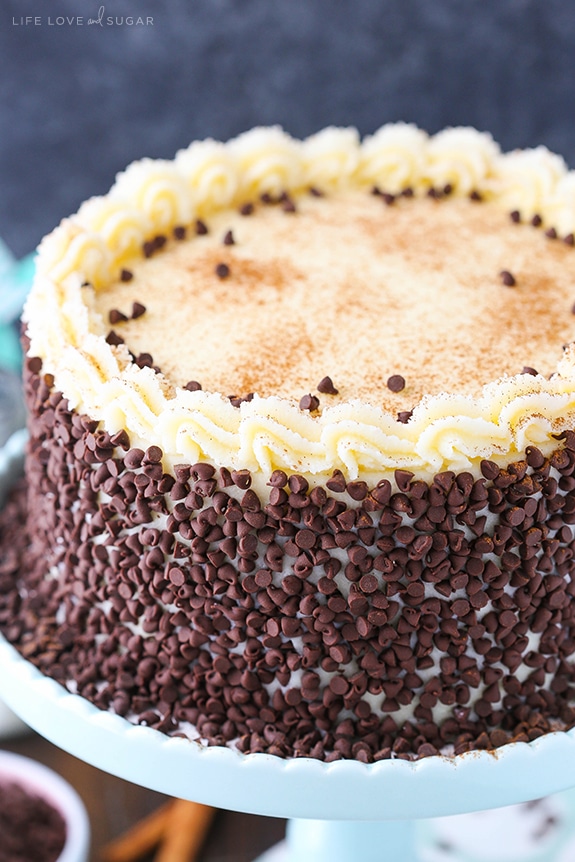 Homemade Cannoli Layer Cake