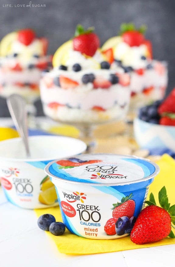 Yoplait Greek yogurt cups