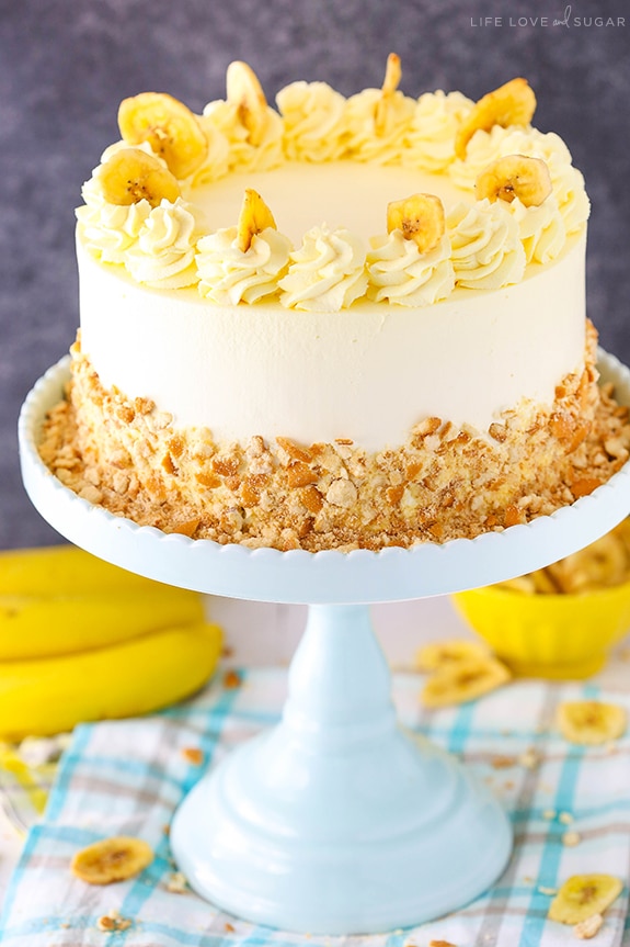 Banana Pudding Ice Cream Cake recipe