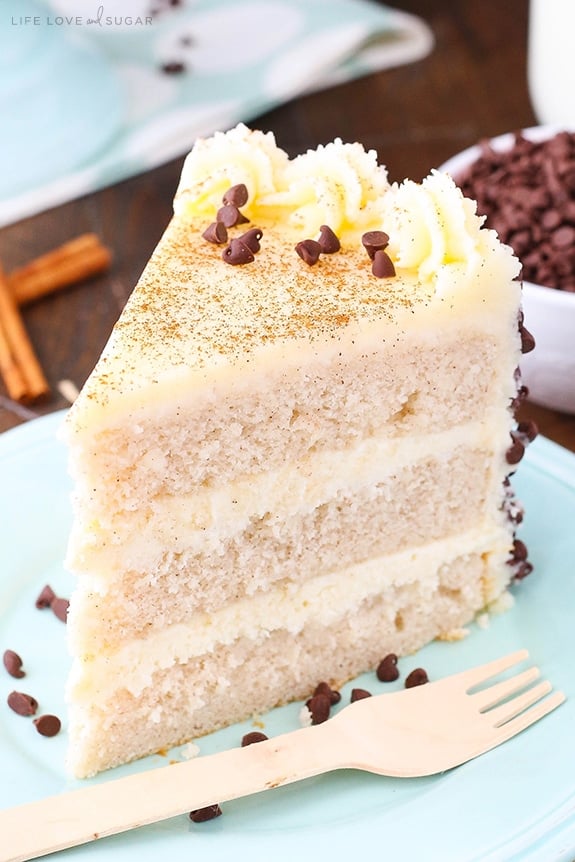 Cannoli Layer Cake recipe