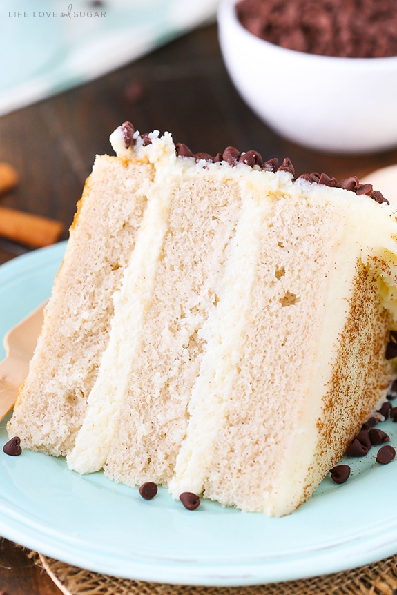 Favorite Cannoli Layer Cake