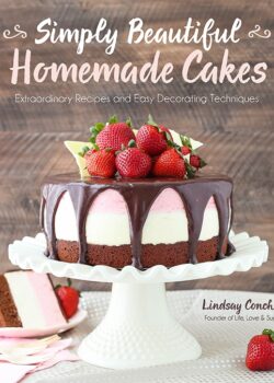 Simply Beautiful Homemade Cakes cookbook cover