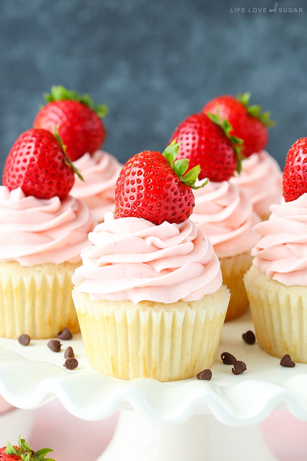 Homemade Neapolitan Cupcakes