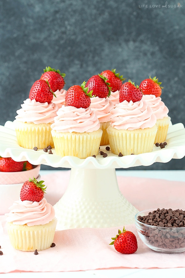 Favorite Neapolitan Cupcakes recipe