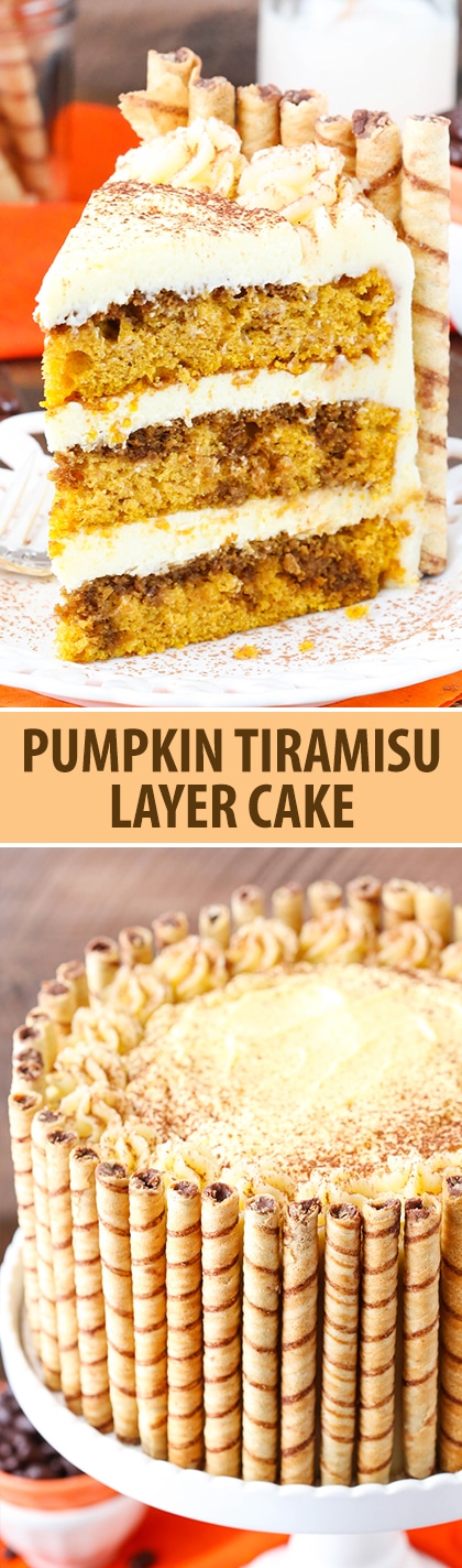 Pumpkin Layer Cake With Mascarpone Frosting Pumpkin Layer Cake With Mascarpone Frosting