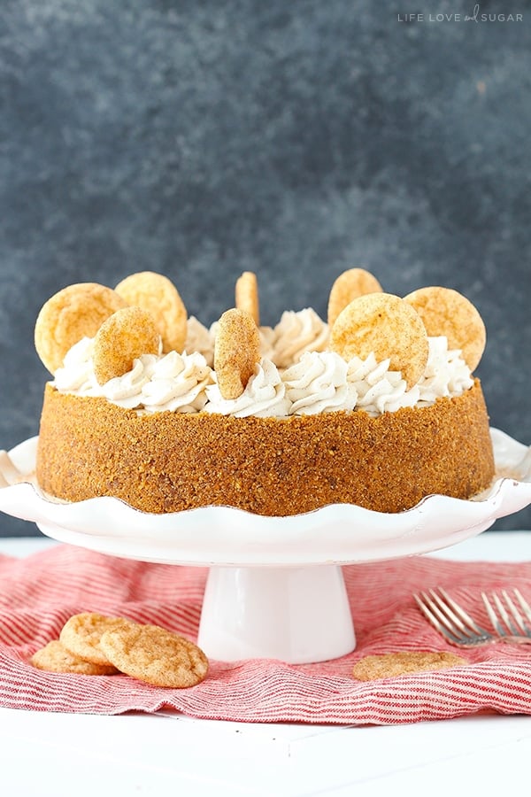 Best Snickerdoodle Cheesecake