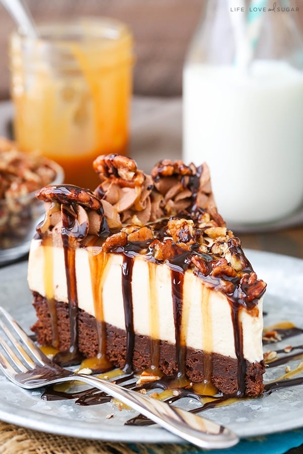 Favorite Turtle Cheesecake