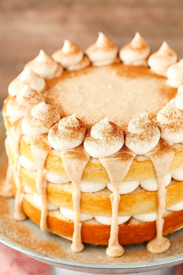 Best Cinnamon Roll Layer Cake