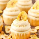 Peanut Butter Banana Cupcake