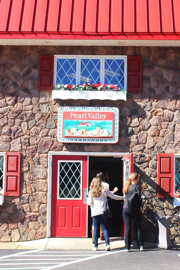 Three Women Walking Into the Pearl Valley Cheese Store