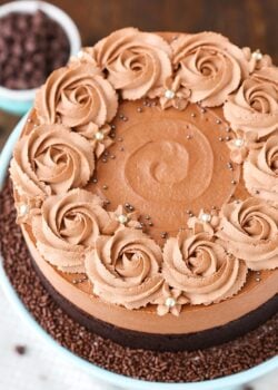 full image of Guinness Chocolate Mousse Cake