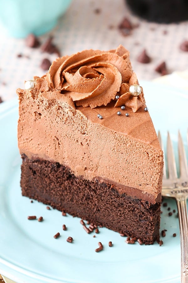 Guinness Chocolate Mousse Cake - from the cookbook Simple Beautiful Homemade Cakes! So good!