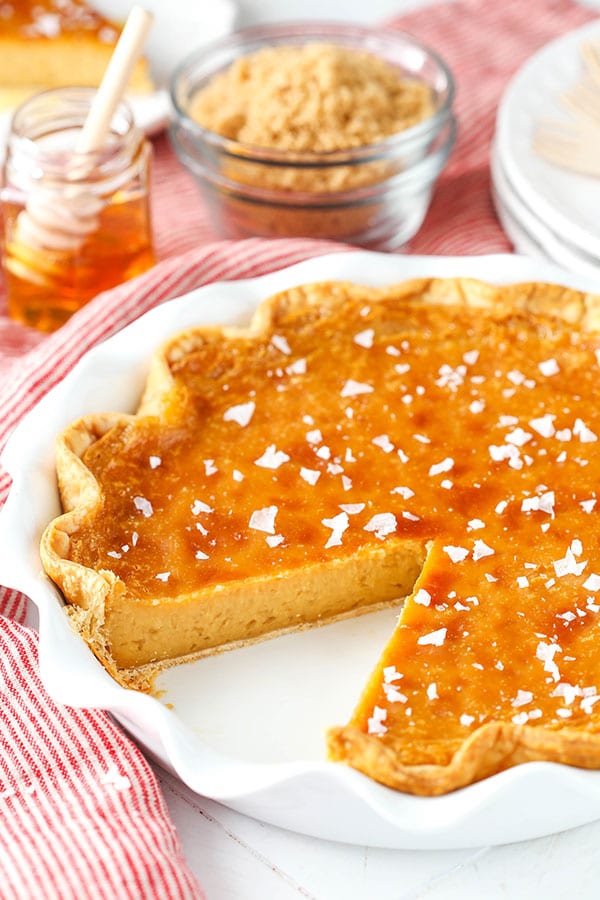 Favorite Salted Honey Pie 