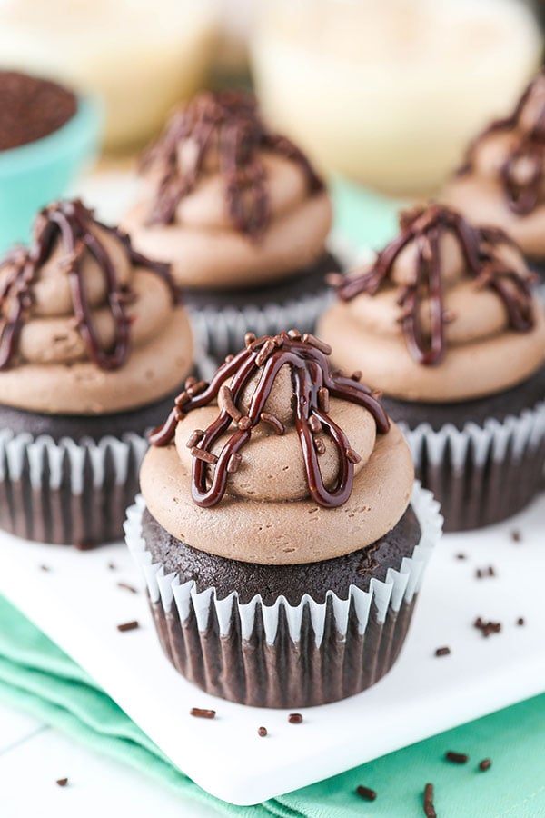 Homemade Baileys Chocolate Cupcakes recipe