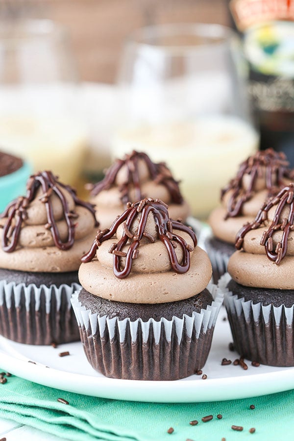 Baileys Chocolate Cupcakes recipe